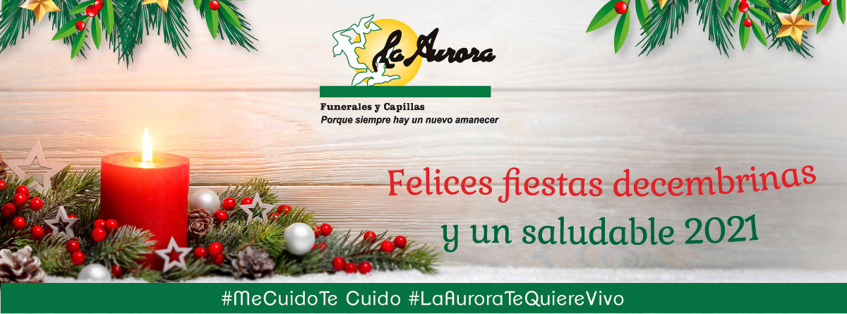 Felices fiestas decembrinas y un saludable 2021